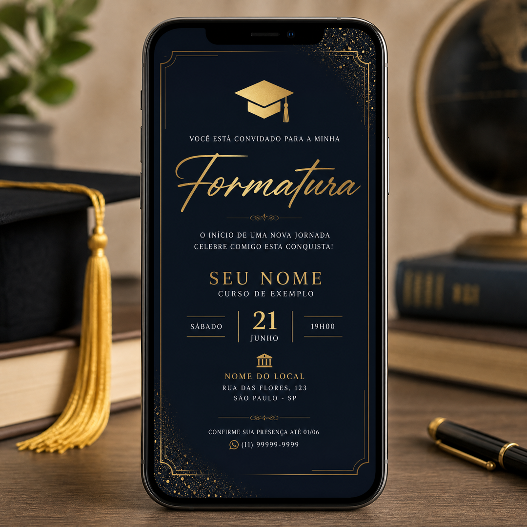 Convite Virtual Formatura