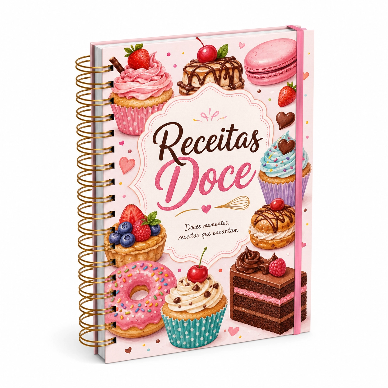 Caderno de Receitas Doces: Sobremesas Afetivas